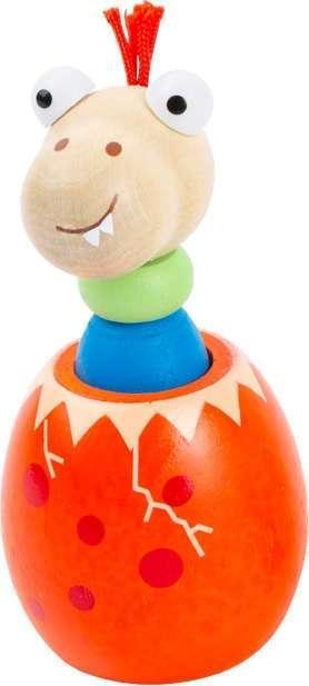 Figurka Small Foot Small Foot 11574 Dinozaur w jajku pomarańczowy 1