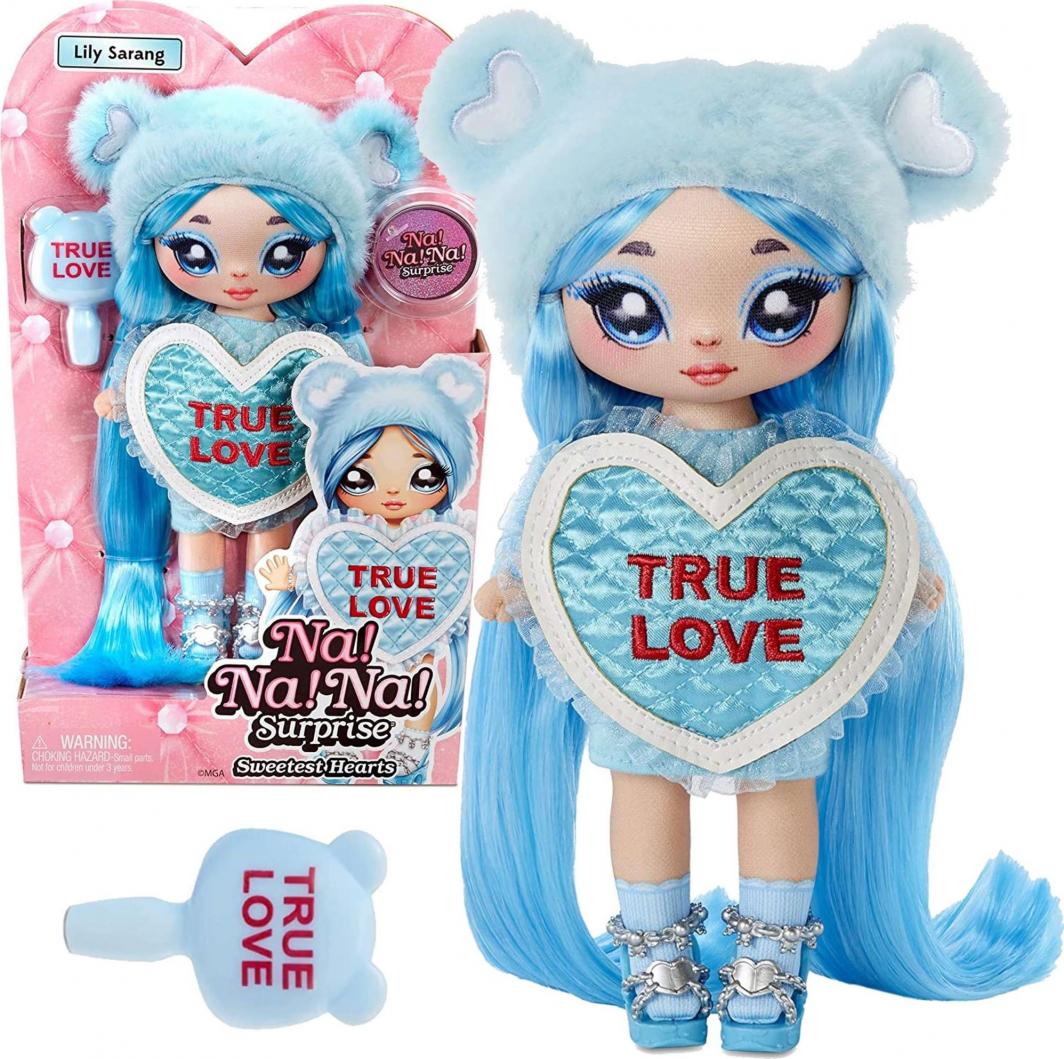 MGA Na! Na! Na! Surprise Sweetest Hearts lalka Lily Sarang 18 cm 1