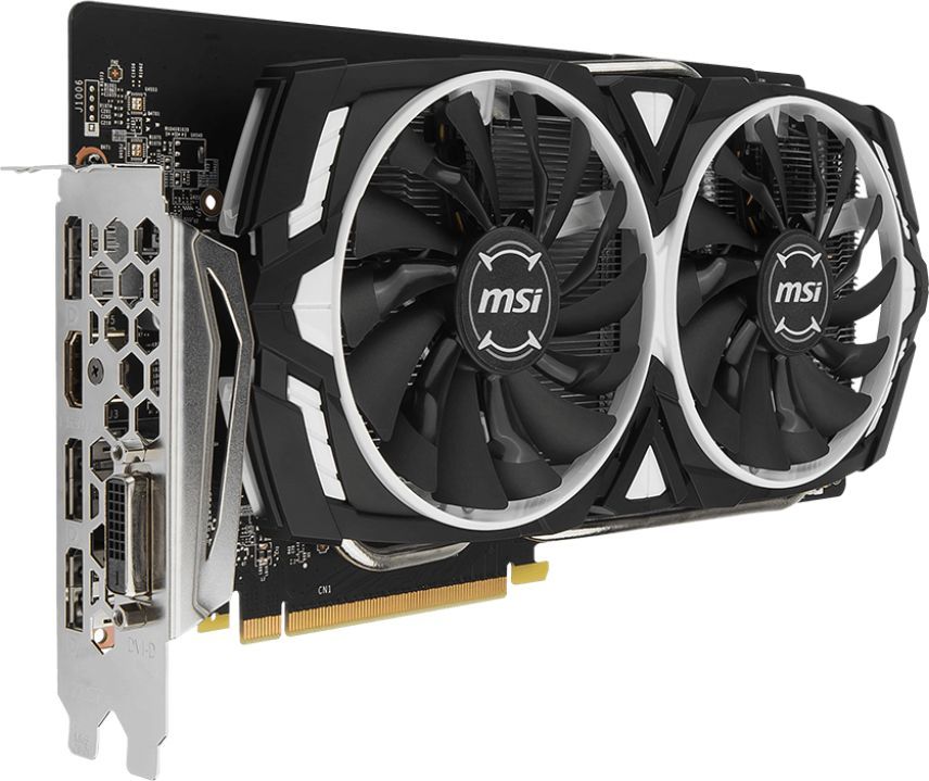MSI GTX 1060 ARMOR OC Edition　美品　６G静音ファン MSI GeForce GTX 1060 ARMOR OC V1 6GB GDDR5 (192 Bit) 1xHDMI