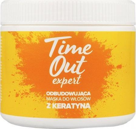 Time Out Odbudowująca maska do włosów z keratyną 500g 1