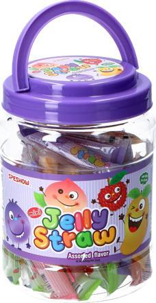Speshow Żelki owocowe Mini Jelly Straws, różne smaki 800g - Speshow 1