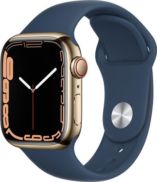 Smartwatch Apple Watch Series 7 GPS + Cellular 41mm Niebieski  (MN9K3WB/A) 1