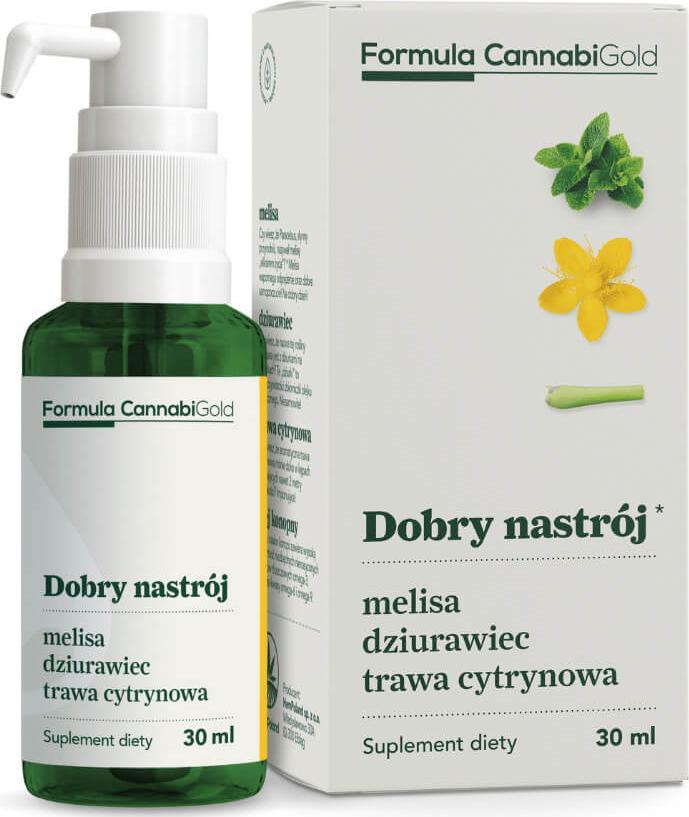 CannabiGold CANNABIGOLD FORMULA - SPOKÓJ DUCHA - RUMIANEK, MIĘTA, BAZYLIA AZJATYCKA 1