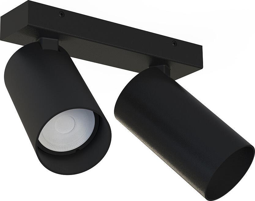 Lampa sufitowa Nowodvorski Minimalistyczna lampa pokojowa Mono 7841 czarne tuby ruchome hol 1