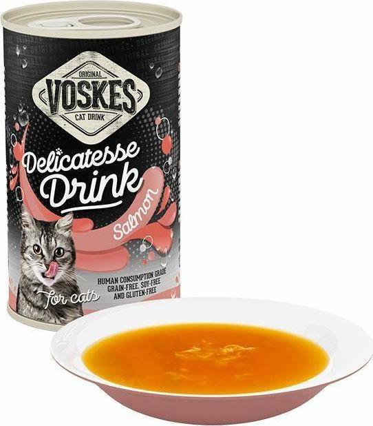 VOSKES Voskes Catdrink 135gx3 szt. Salmon Napój Dla Kota 1