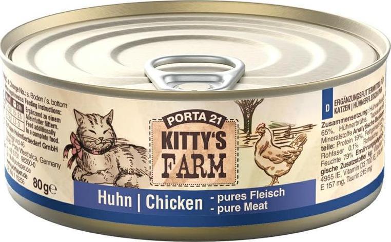 Kittys Farm Kitty`S Farm Chicken Pure Meat Puszka 80g 1