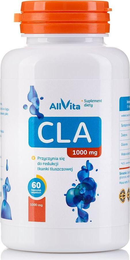 AllVita CLA 1000 mg 60 kapsułek Allvita 1