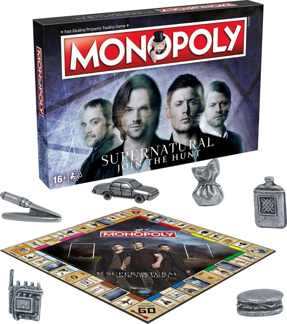 Winning Moves Gra planszowa Supernatural Nie z tego świata  - wersja angielska 1