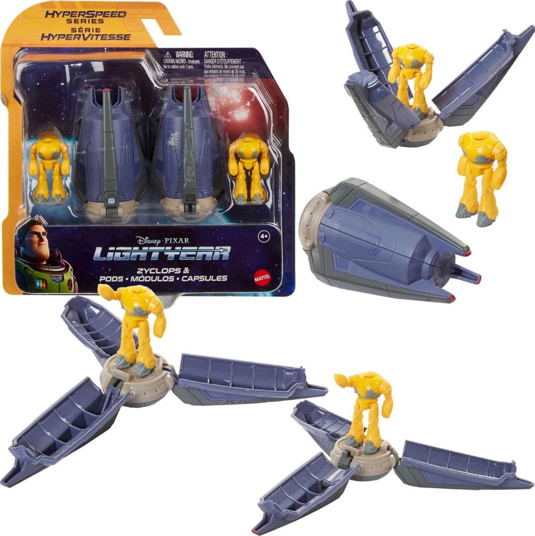 Figurka Mattel Disney Lightyear Buzz Astral Figurki Cyklopów i Statek kosmiczny 1