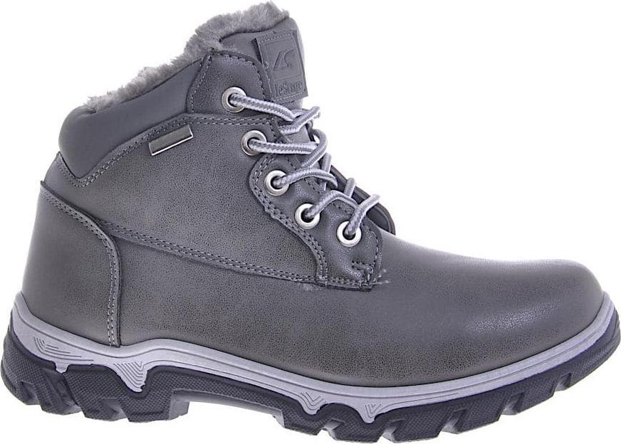 Buty trekkingowe męskie Pantofelek24 Uniwersalne buty zimowe unisex Szare /B6-3 10364 S629/ 36 1