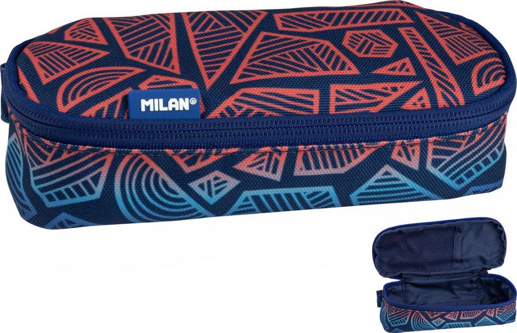 Piórnik Milan PIÓRNIK OWALNY MILAN FIT GRANATOWY 1