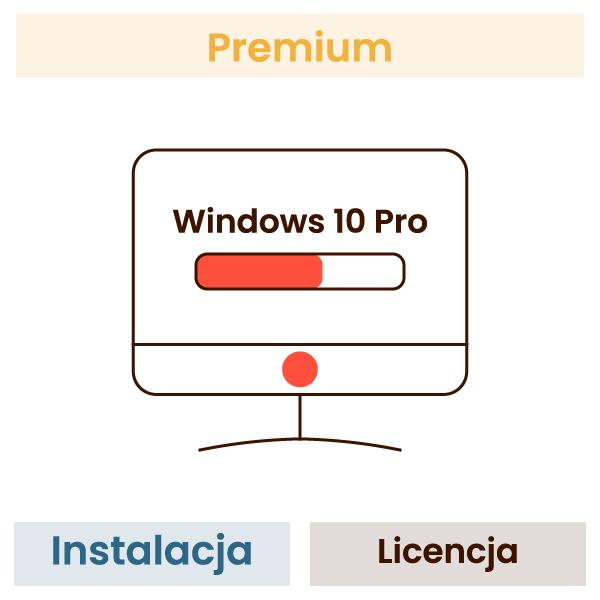 System operacyjny Microsoft Windows 10 Pro + Instalacja systemu operacyjnego 1