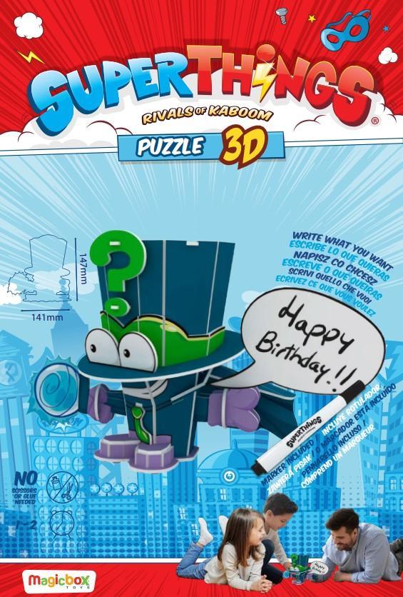Magic Box PUZZLE 3D SUPERTHINGS FIGURKA (ENIGMA) 1