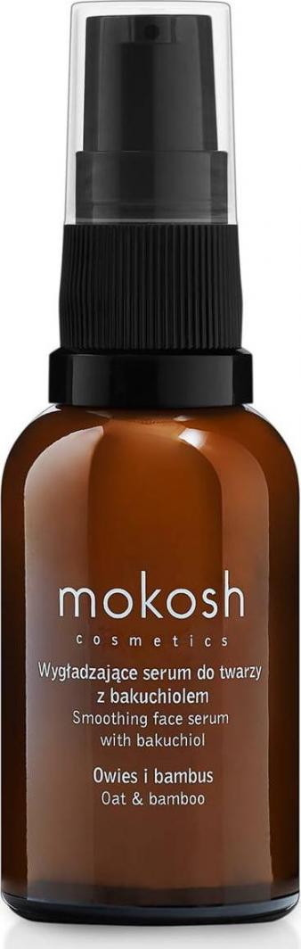 Mokosh Mokosh Owies i bambus, wygładzające serum do twarzy z bakuchiolem 30 ml 1