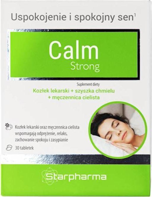 Starpharma Sp. z o.o. Starpharma Calm strong, suplement diety 30 tabletek 1