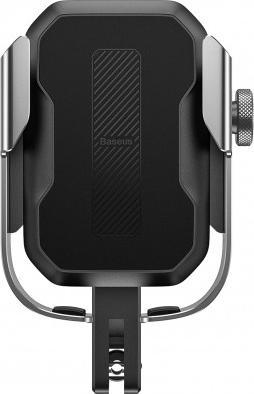 Baseus BASEUS SUKJA-0S UCHWYT DO TELEFONU ARMOR DO MOTOCYKLU / ROWERU / HULAJNOGI/ SKUTERA (SREBRNY) 1