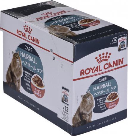Royal Canin Royal Canin FCN Hairball Care w sosie - mokra karma dla kota dorosłego - 12x85g 1