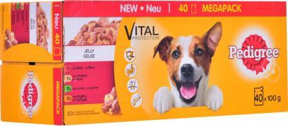 Pedigree PEDIGREE Vital Protection - mokra karma dla dorosłych psów - 40 x 100g 1