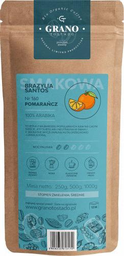 Kawa mielona Grano Tostado Kawa średnio mielona Granotostado POMARAŃCZ 250g 1