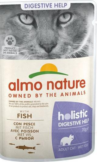 Almo Nature Functional Sensitive z rybą - mokra karma dla dojrzałych kotów 70g 1