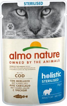 Almo Nature Functional Sterilised z dorszem - mokra karma dla kotów wysterylizowanych - 70g 1