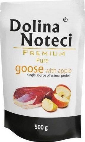 Dolina Noteci DOLINA NOTECI Premium Pure gęś z jabłkiem - mokra karma dla psów - 500g 1