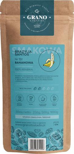 Kawa mielona Grano Tostado Kawa średnio mielona Granotostado Bananowa 500g 1