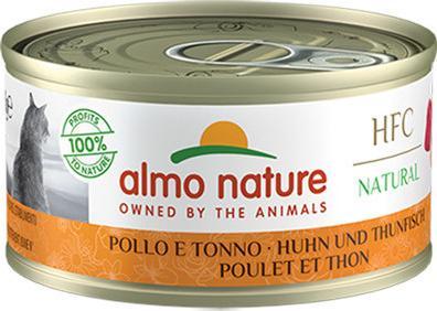 Almo Nature HFC Natural kurczak z tuńczykiem - mokra karma dla kota - 70g 1