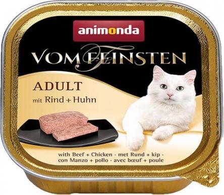 Animonda ANIMONDA Vom Feinsten Adult wołowina z kurczakiem - mokra karma dla kota - 100g 1