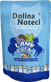 Dolina Noteci Superfood z jagnięciną i cielęciną - mokra karma dla kota - 85g 1