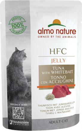 Almo Nature HFC Jelly tuńczyk z sardynkami - mokra karma dla kota - 55g 1