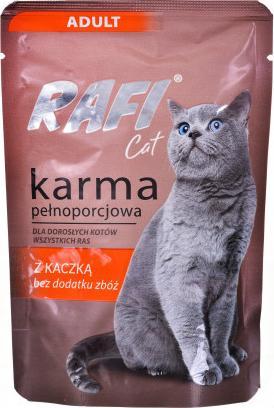 Dolina Noteci Rafi Cat Adult z kaczką - mokra karma dla kota - 100g 1