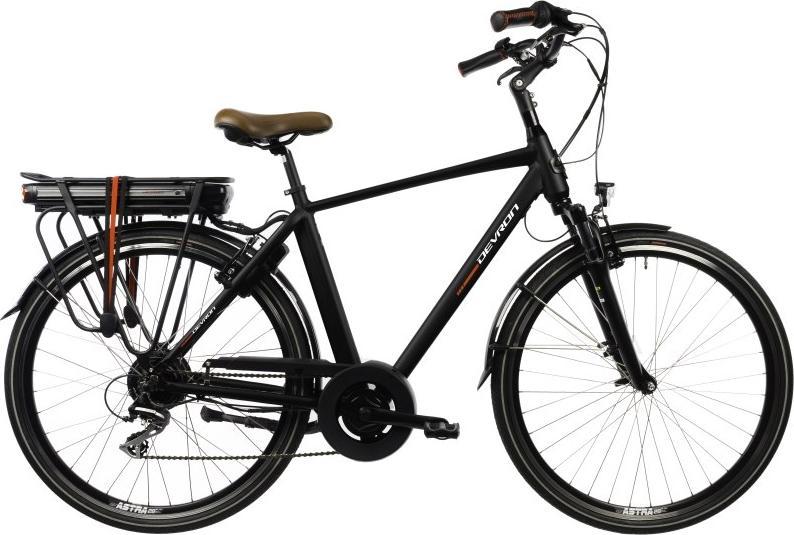 Devron Miejski rower elektryczny Devron 28221 28" - model 2022 - Kolor Czarny, Rozmiar ramy 21" 1