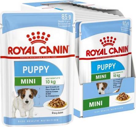 Royal Canin ROYAL CANIN SHN Mini Puppy w sosie - mokra karma dla szczeniąt - 12X85g 1