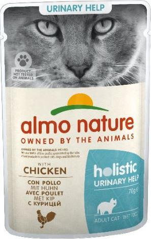 Almo Nature Holistic Urinary help - mokra karma dla dorosłych kotów z kurczakiem - 70g 1