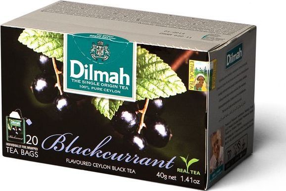 Actis BLACKCURRANT DILMAH HERBATA CZ. AROMATYZOWANA 20F. KOPERT 10298 1