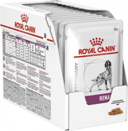 Royal Canin ROYAL CANIN Renal plasterki w sosie - karma mokra dla psów z niewydolnością nerek - 12 x 100g 1