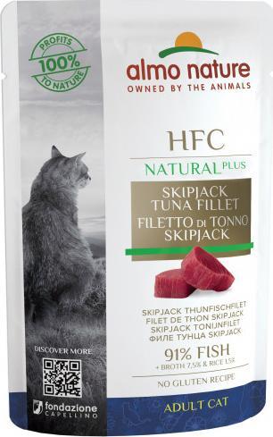 Almo Nature HFC Natural Plus Filet z Tuńczyka - mokra karma dla kota - 55 g 1