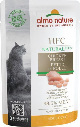 Almo Nature Natural Plus Pierś kurczaka - mokra karma dla kota - 55 g 1