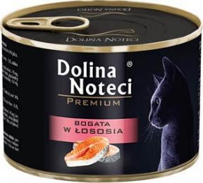 Dolina Noteci Premium bogata w łososia - mokra karma dla kota - 185g 1