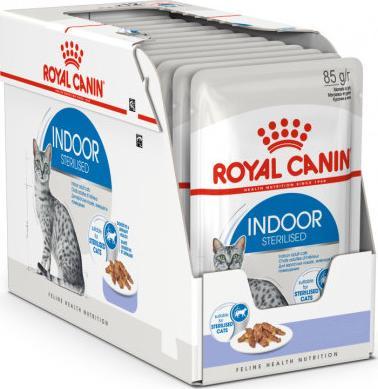 Royal Canin ROYAL CANIN FHN Indoor Sterilised - mokra karma w formie pasztetu dla dorosłych kotów - 12x85g 1