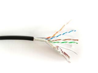 Digitus Kabel instalacyjny F/UTP, kat. 5e, PE drut, 305m, zewnętrzy (DK-1521-V-305-OD) 1