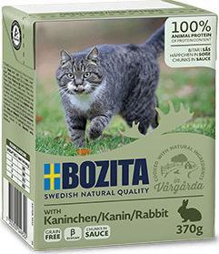 Bozita BOZITA Mięsne kawałki z królikiem w sosie 370g 1