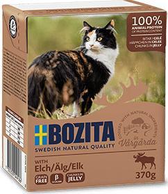 Bozita BOZITA Mięsne kawałki z łosiem w galaretce 370g 1