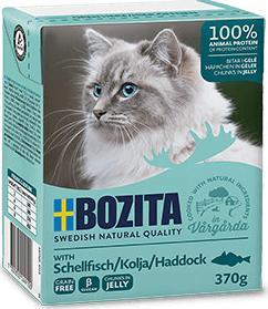 Bozita BOZITA Mięsne kawałki z łupaczem w galaretce 370g 1