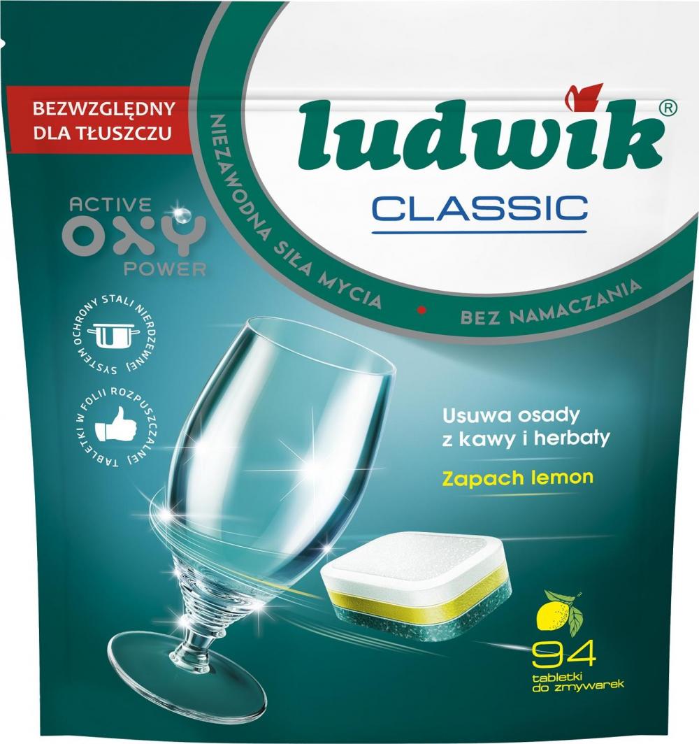 Inco LUDWIK tabletki do zmywarek Classic 94 szt. Doypack 1692g 1
