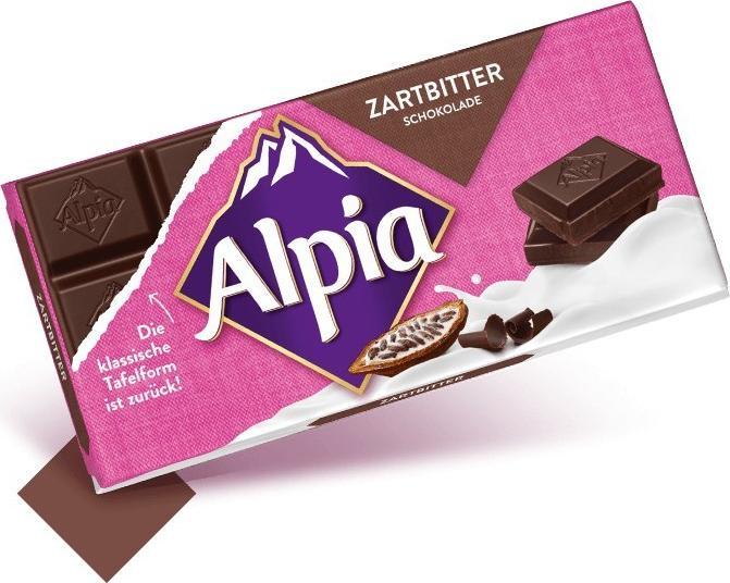 Alpia Alpia Zartbitter 100 g 1