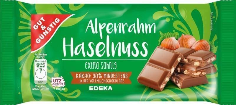 G&G G&G Czekolada Mleczna z Orzechami 100 g 1