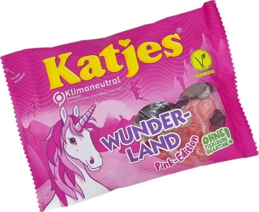 Katjes Katjes Wunder-Land Pink-Edition Żelki 200 g 1