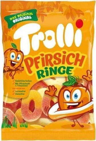 Trolli Trolli Pfirsich Ringe 200 g 1
